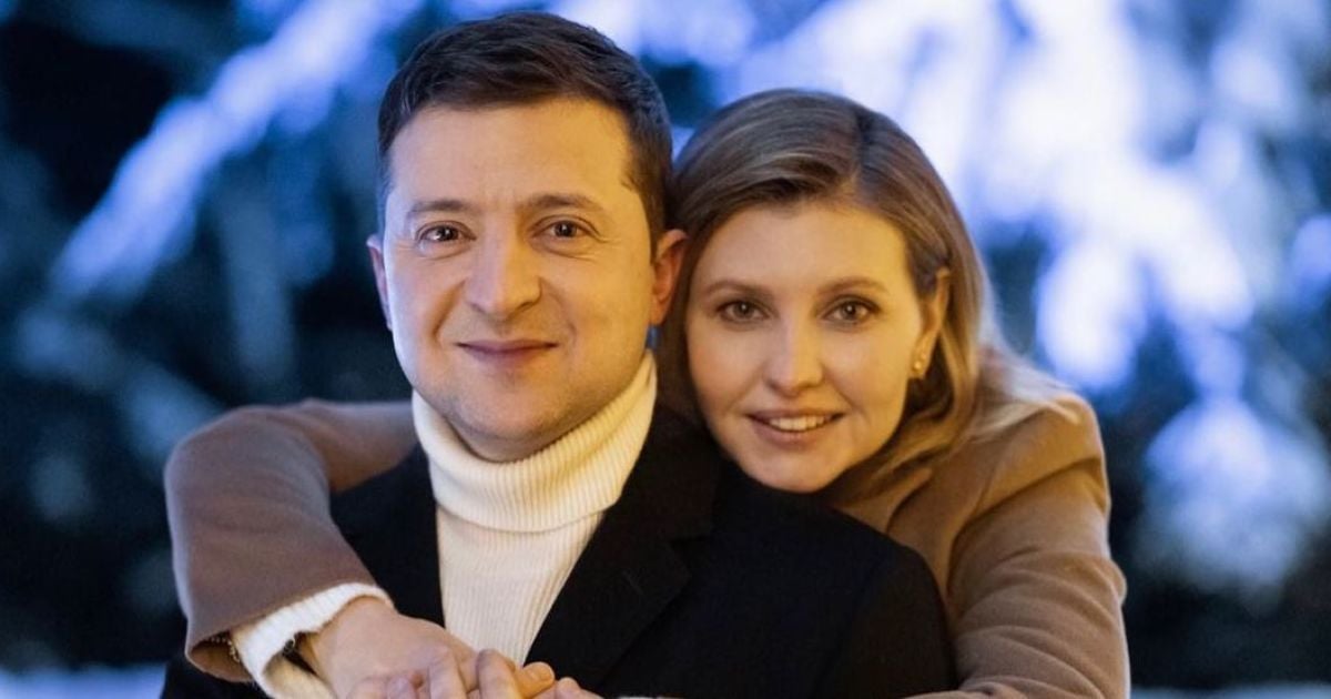 Владимир и Елена Зеленская