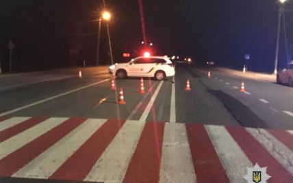 Во Львовской области пьяный водитель сбил патрульного и пытался убежать