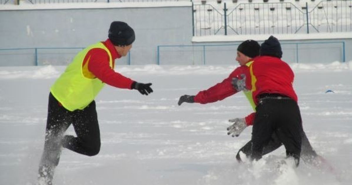 Тренування Зірка на снігу_2 / © ФК Зірка