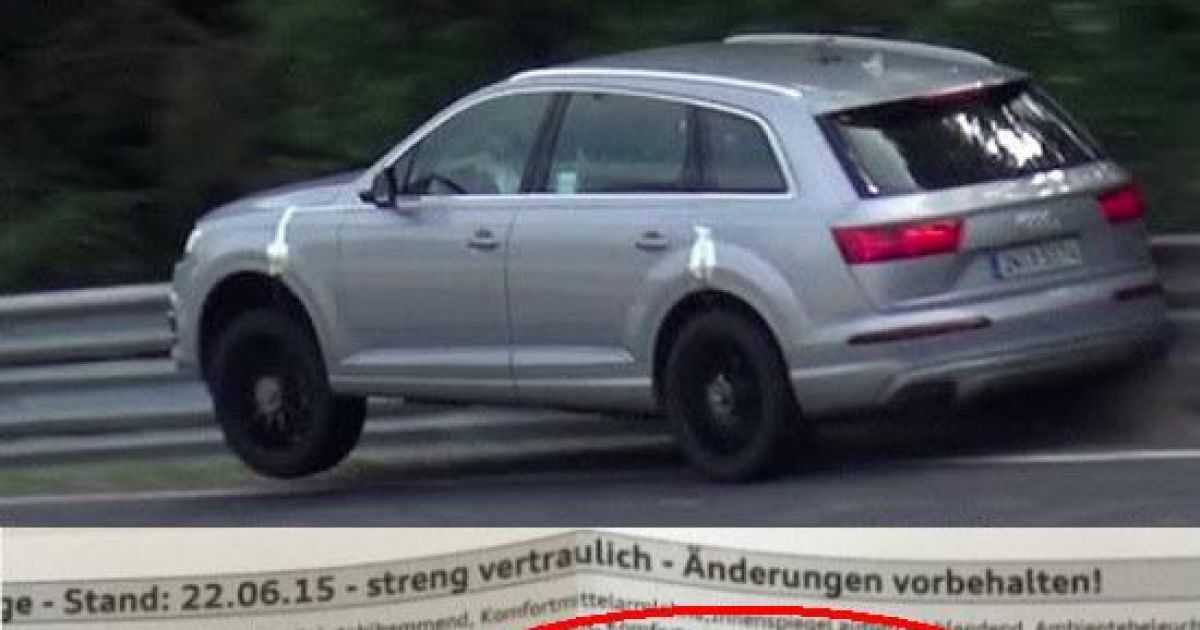 "Заряженная" Audi SQ7 получит дизельный мотор