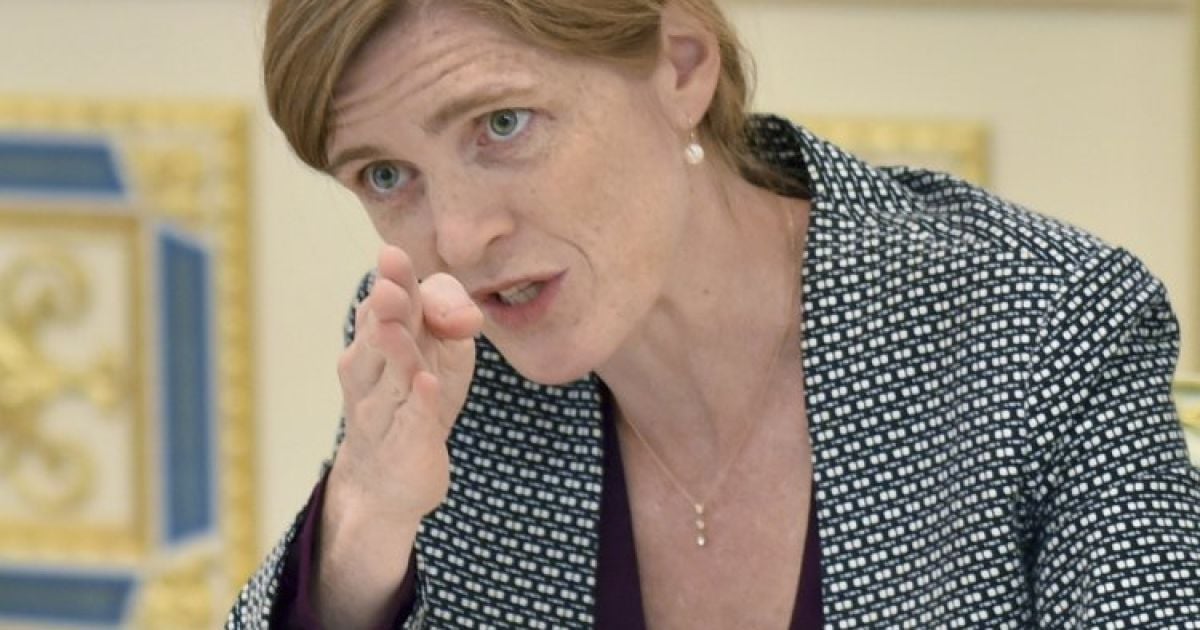 Пауэр рассказала о решении войны на Донбассе