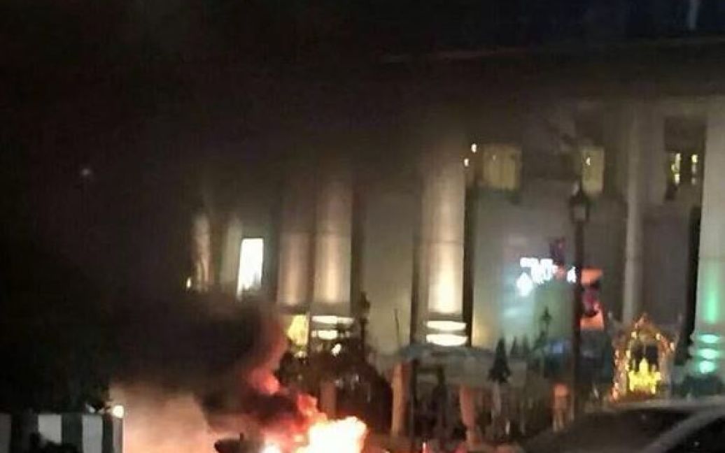 Взрыв прогремел в центре города / © twitter.com/js100radio