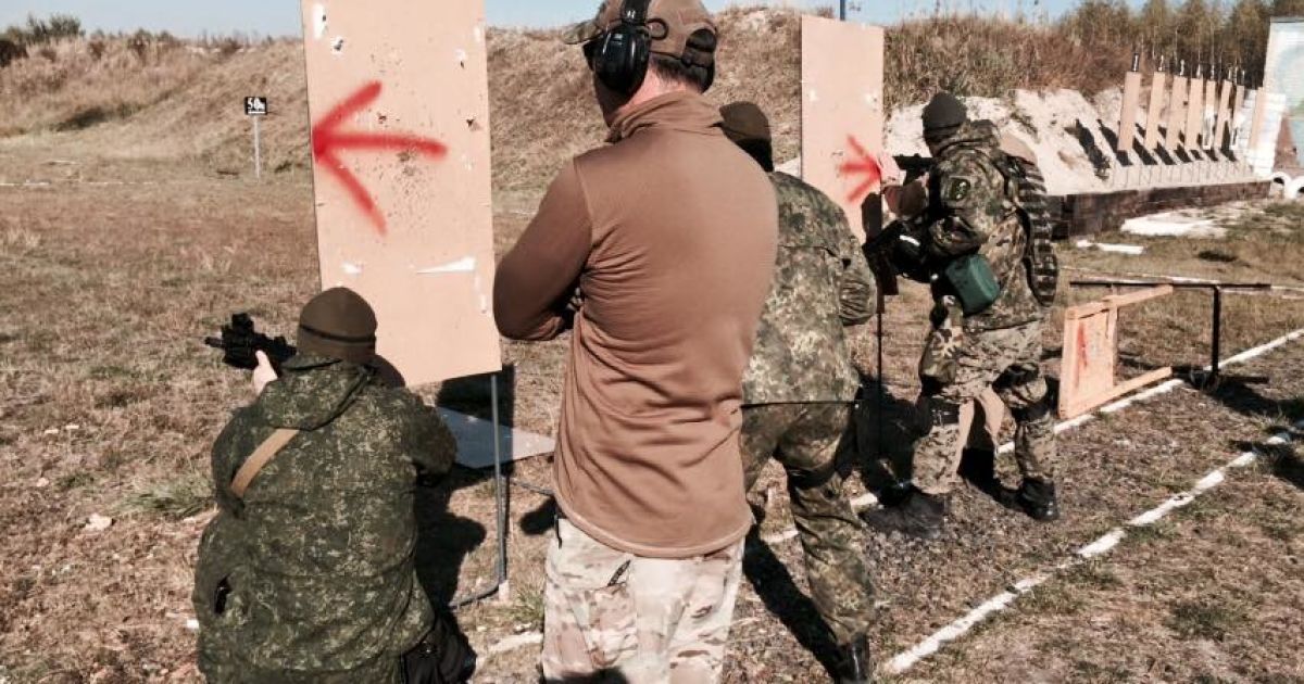 У Мережі показали фото навчань бійців "Соколу" / © Facebook.com/artem.shevchenko.9