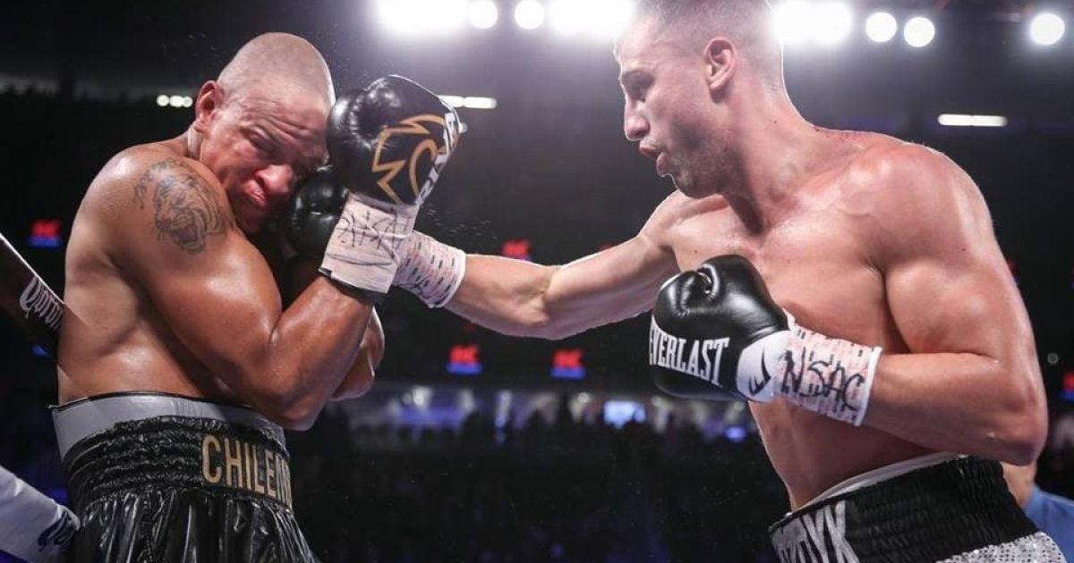 Олександр Гвоздик переміг технічним нокаутом.