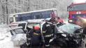 У Львівській області зіткнулися рейсовий автобус ыз пасажирами та легковик: є постраждалі
