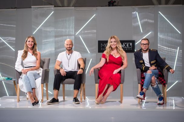 Члени журі проекту "Модель XL" / © прес-служба каналу "1+1"