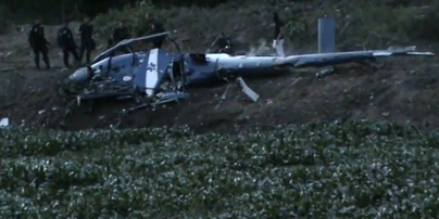 У Ріо-де-Жанейро над нетрями розбився поліцейський вертоліт