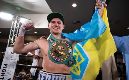 Украинский боксер одержал 22-ю победу нокаутом и защитил чемпионский титул (видео)