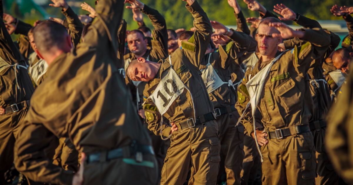 Военные готовятся к параду на День независимости / © Национальная гвардия Украины