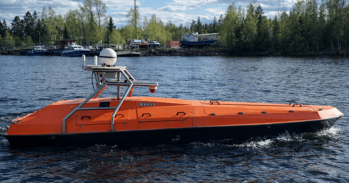 Российский морской дрон "Бриз"