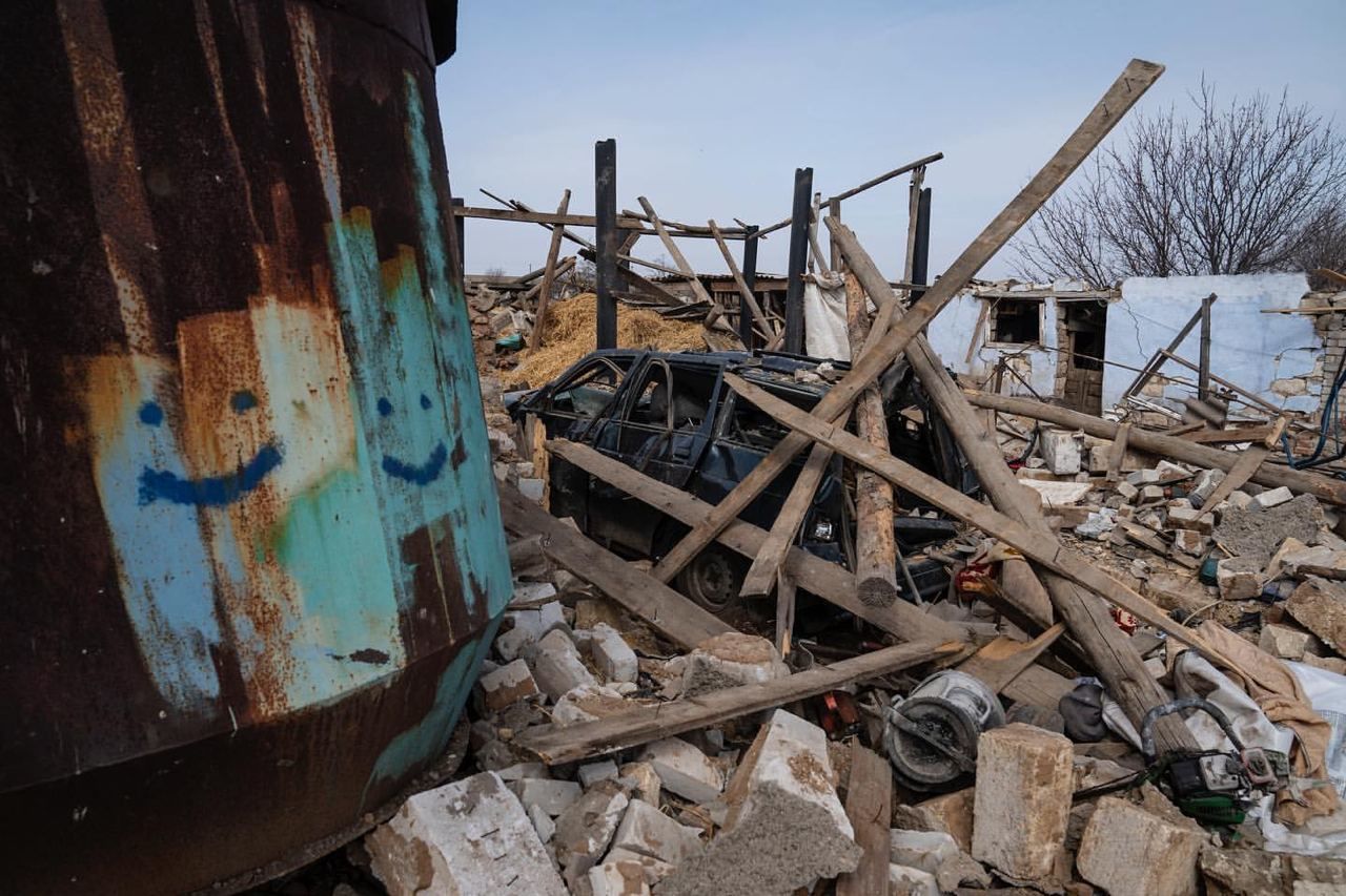 Росіяни рознесли село на Миколаївщині / © The Washington Post