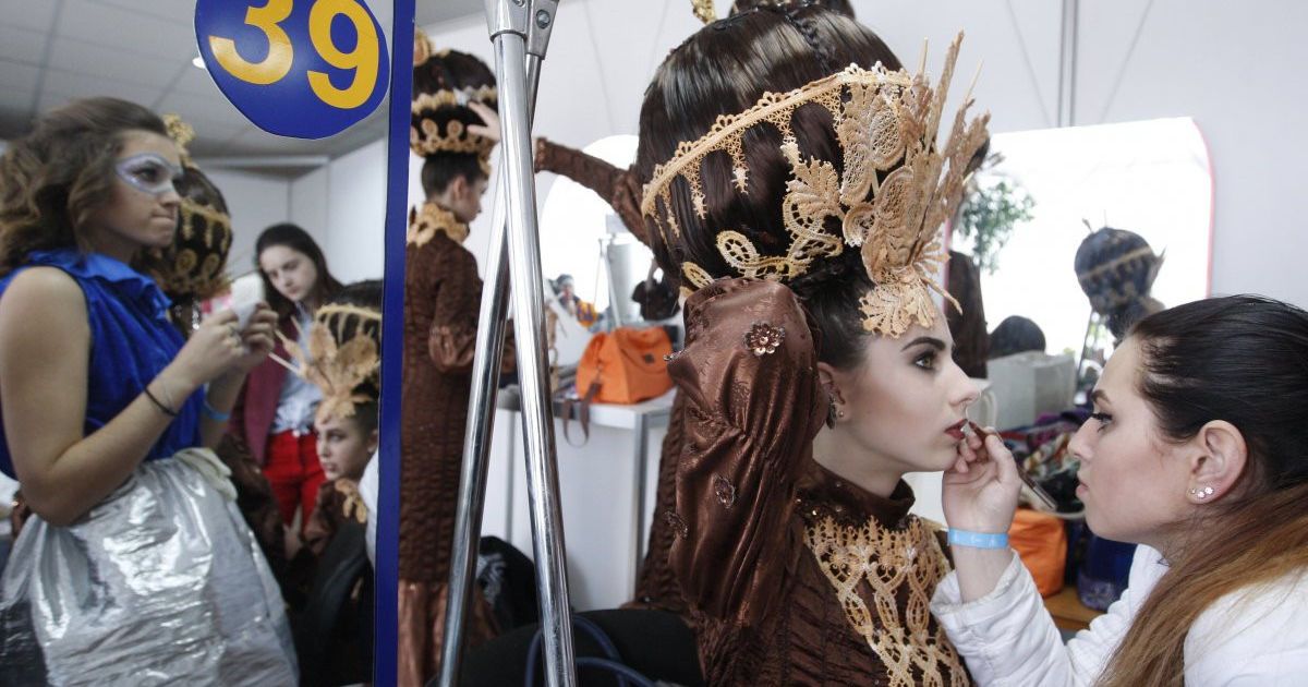 Фестиваль перукарського мистецтва, моди і дизайну "Кришталевий Янгол" у Києві_4 / © УНІАН