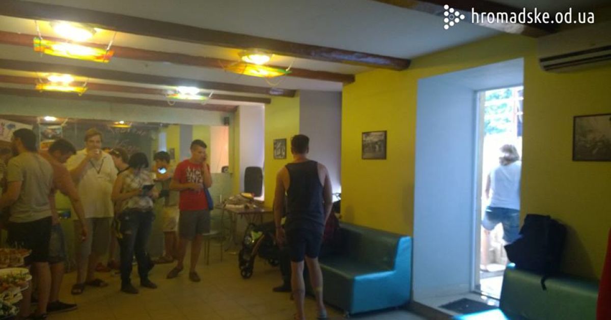 В Одессе напали на собрание геев