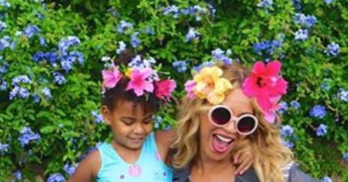 Бейонсе на отдыхе