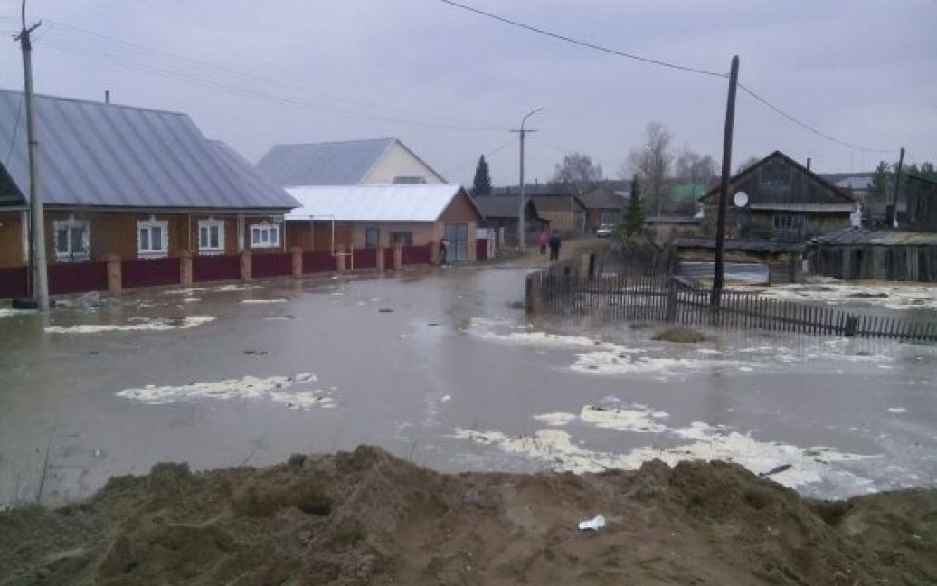 Новосибирск страдает от наводнения / © Пресс-служба ГУ МЧС по Новосибирской области
