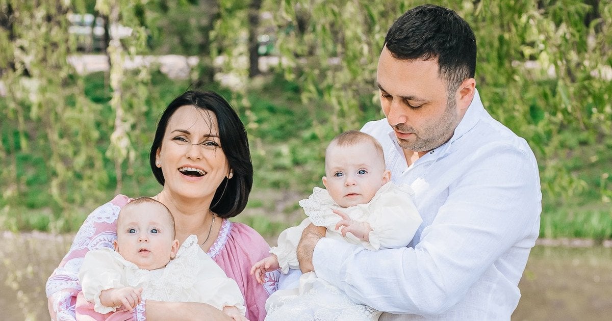 Ліза Глінська з чоловіком і дітьми Ліза Глінська з чоловіком і дітьми