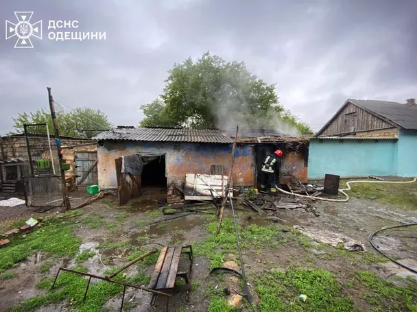 В Одесской области заживо сгорели двое детей