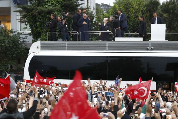 Ердоган звернувся до своїх прихильників у Стамбулі / © Getty Images