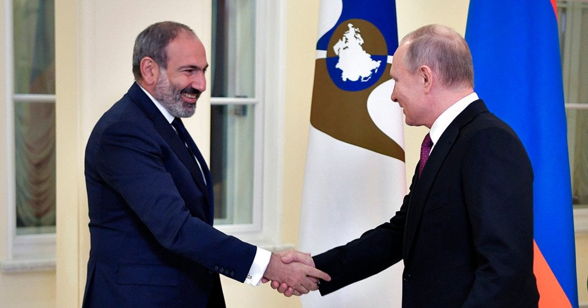 Пашинян і Путін.