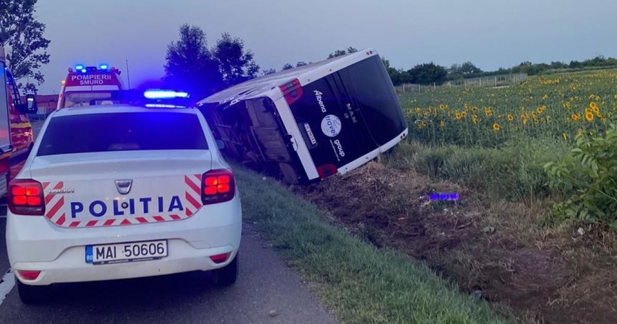 В Румынии автобус с 50 украинцами попал в ДТП/Фото: News.ro