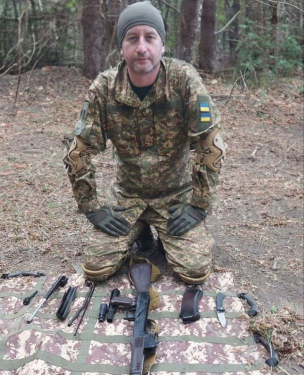 Сергій Жадан приєднався до лав Нацгвардії. Фото: Instagram.