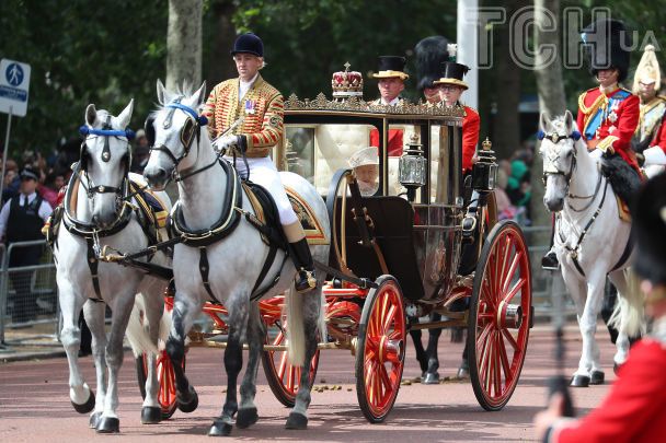 Королева Елизавета II на параде  Trooping the Colour 2019 / © Getty Images