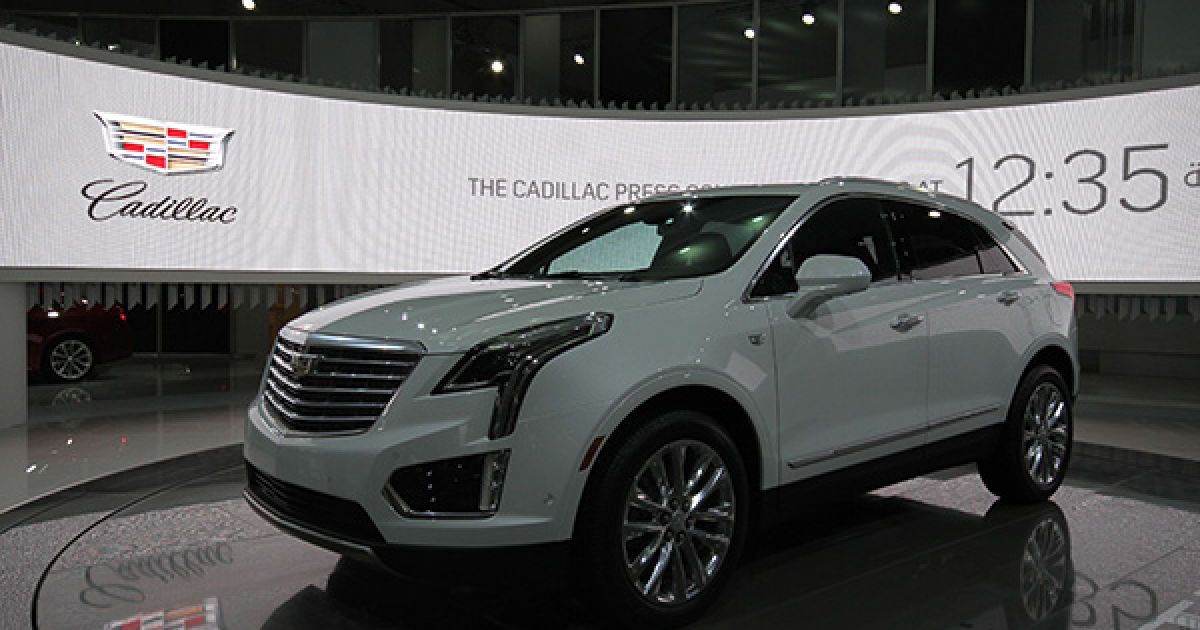 В Дубае Cadillac представил новый кроссовер XT5