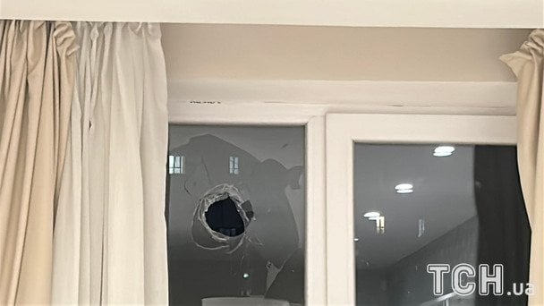 Последствия обстрела Киева / © ТСН