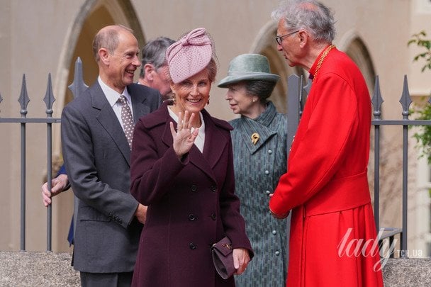 Герцогиня Единбурзька та принц Едвард на Великдень 2025 року / © Associated Press