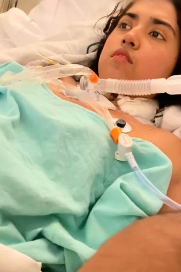 Рубі Рогле в лікарні.  / © Mirror