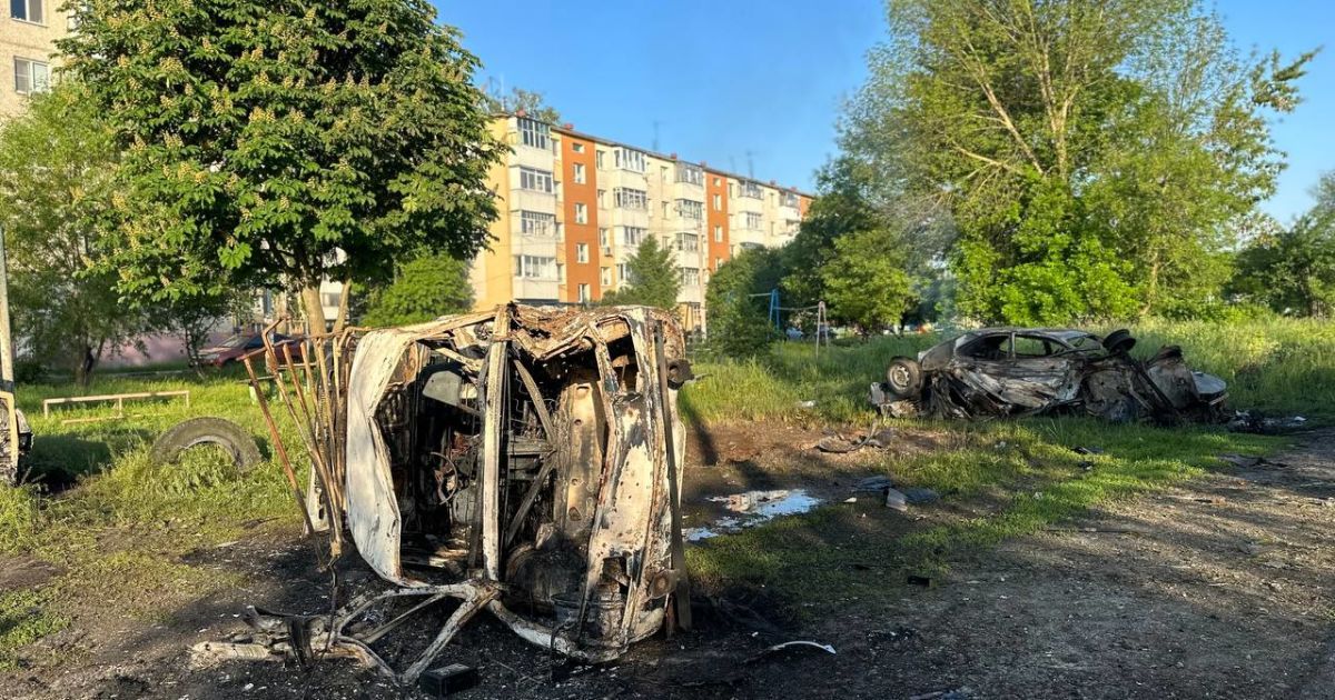 Наслідки обстрілу Шебекіного