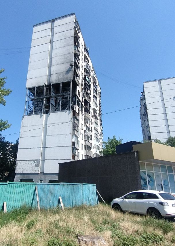 Такий вигляд будинок на вулиці Малишка має зараз