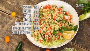 Салат Табуле з крабовими паличками - рецепти Сенічкіна