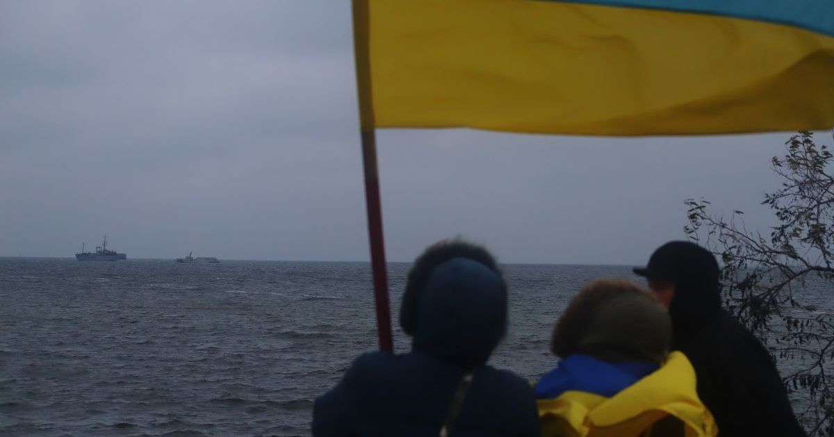 Повернення військових кораблів_1 / © УНІАН