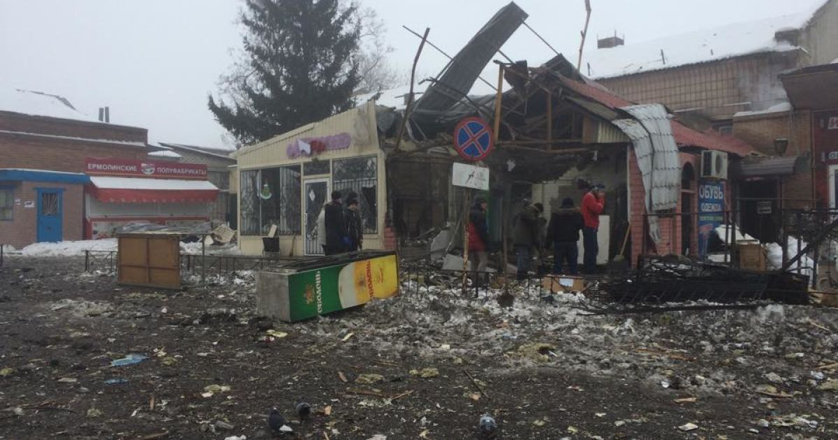 Ракеты привели к значительным повреждениям