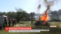 Пожарные и лесная охрана провели учения по тушению пожара в Херсонской области