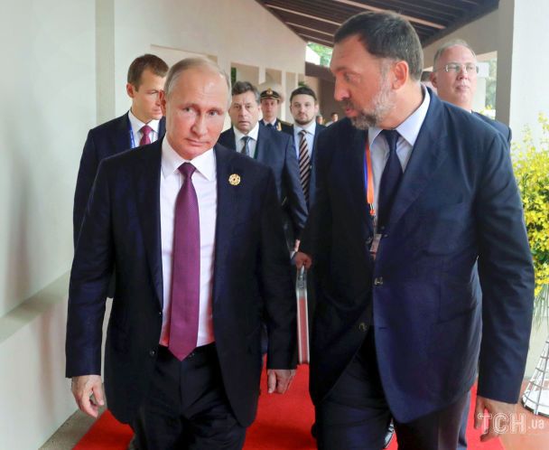 Володимир Путін та Олег Дерипаска / © Associated Press