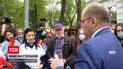 Новини України: у Києві Степанов вийшов до медиків-мітингувальників