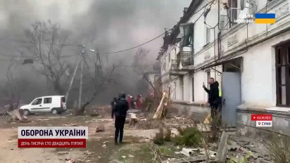 Баллистика просто по центру Сумм – тревога звучала после взрывов! Последствия вживую!