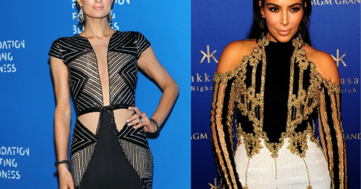 Обложка журнала GQ: Пэрис Хилтон vs Ким Кардашьян