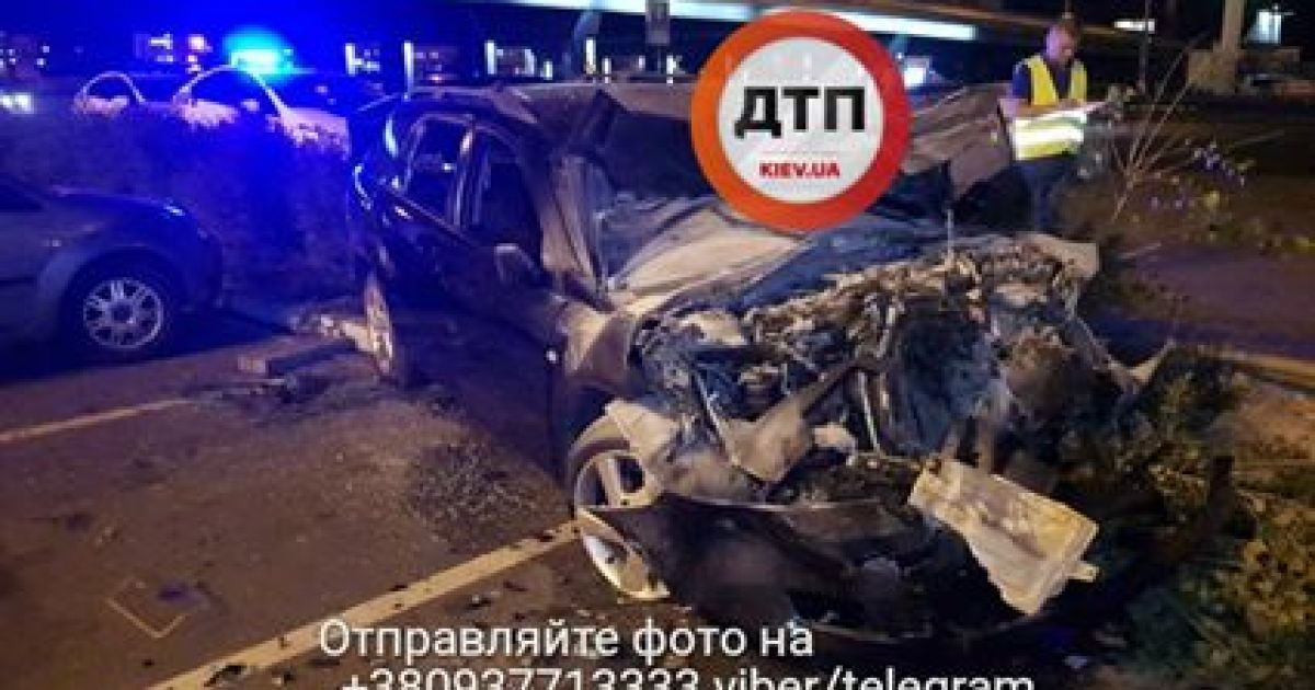 Київ,авто,аварія,ДТП_8 / © facebook.com/dtp.kiev.ua