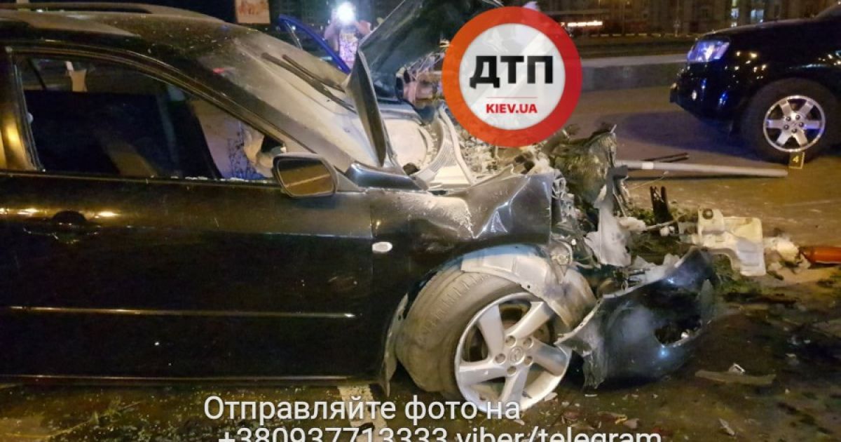 Київ,авто,аварія,ДТП_4 / © facebook.com/dtp.kiev.ua