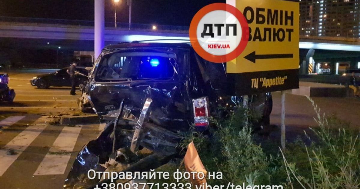 Київ,авто,аварія,ДТП_6 / © facebook.com/dtp.kiev.ua