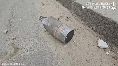 Последствия удара РФ по центральной части Херсона