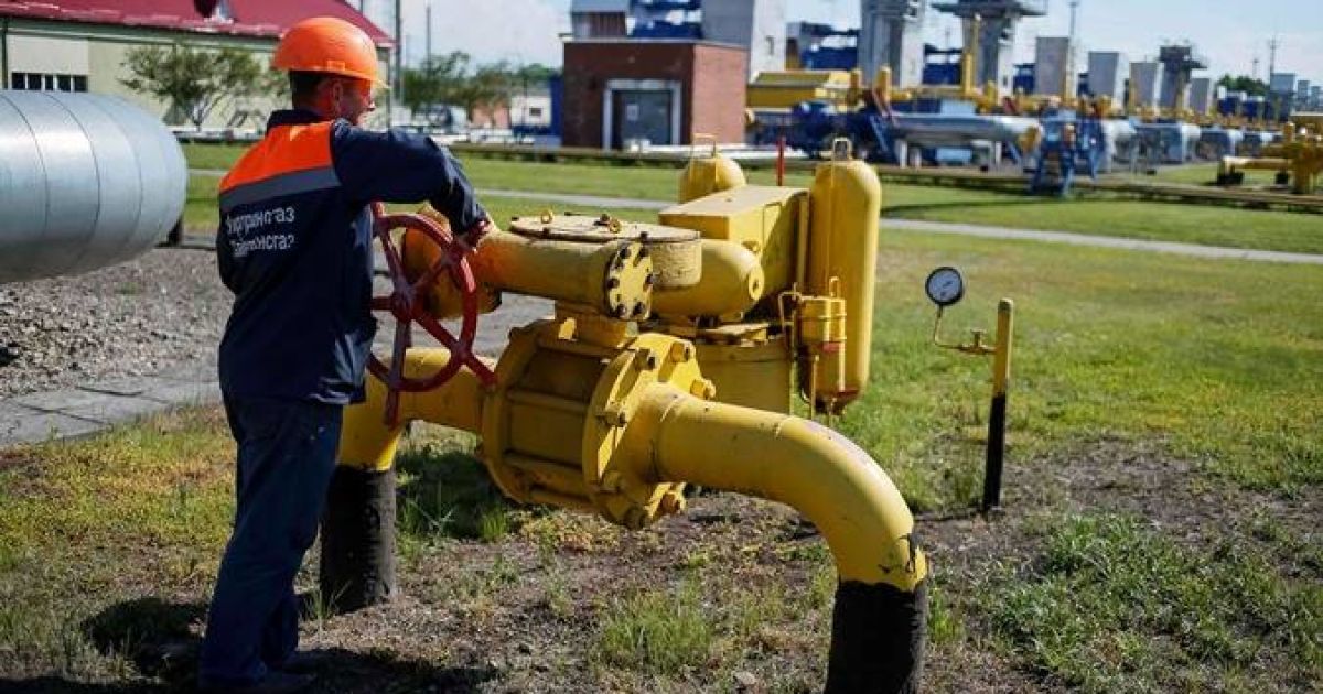 Украина готова к закачке российского газа