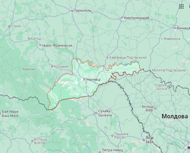 На территории Черновицкой области было зафиксировано землетрясение магнитудой 3,1 балла