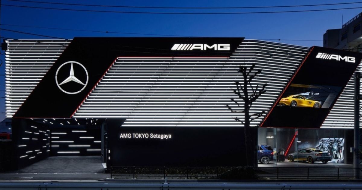 В Японии открылся эксклюзивный шоу-рум Mercedes-AMG