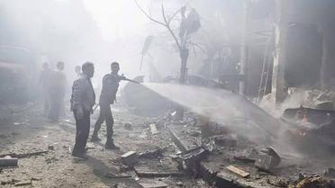 Наслідки авіаударів по місту Дума Сирія_14 / © Facebook.com/Radio Free Syria