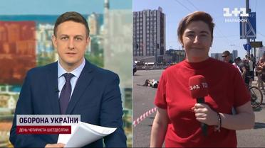 Горіло і падало - свідки про збиття ракет над столицею і областю
