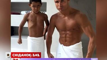 Криштиану Роналду показал, как проводит время с сыном